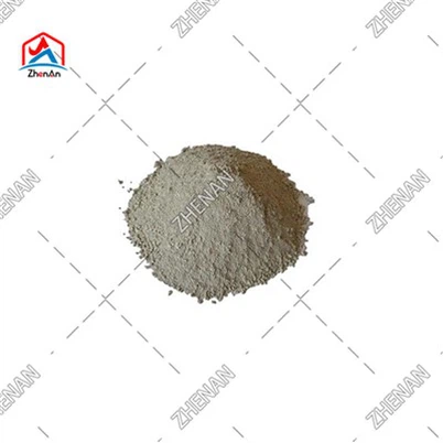 Gießbares feuerfestes Material mit hohem Aluminiumoxidgehalt